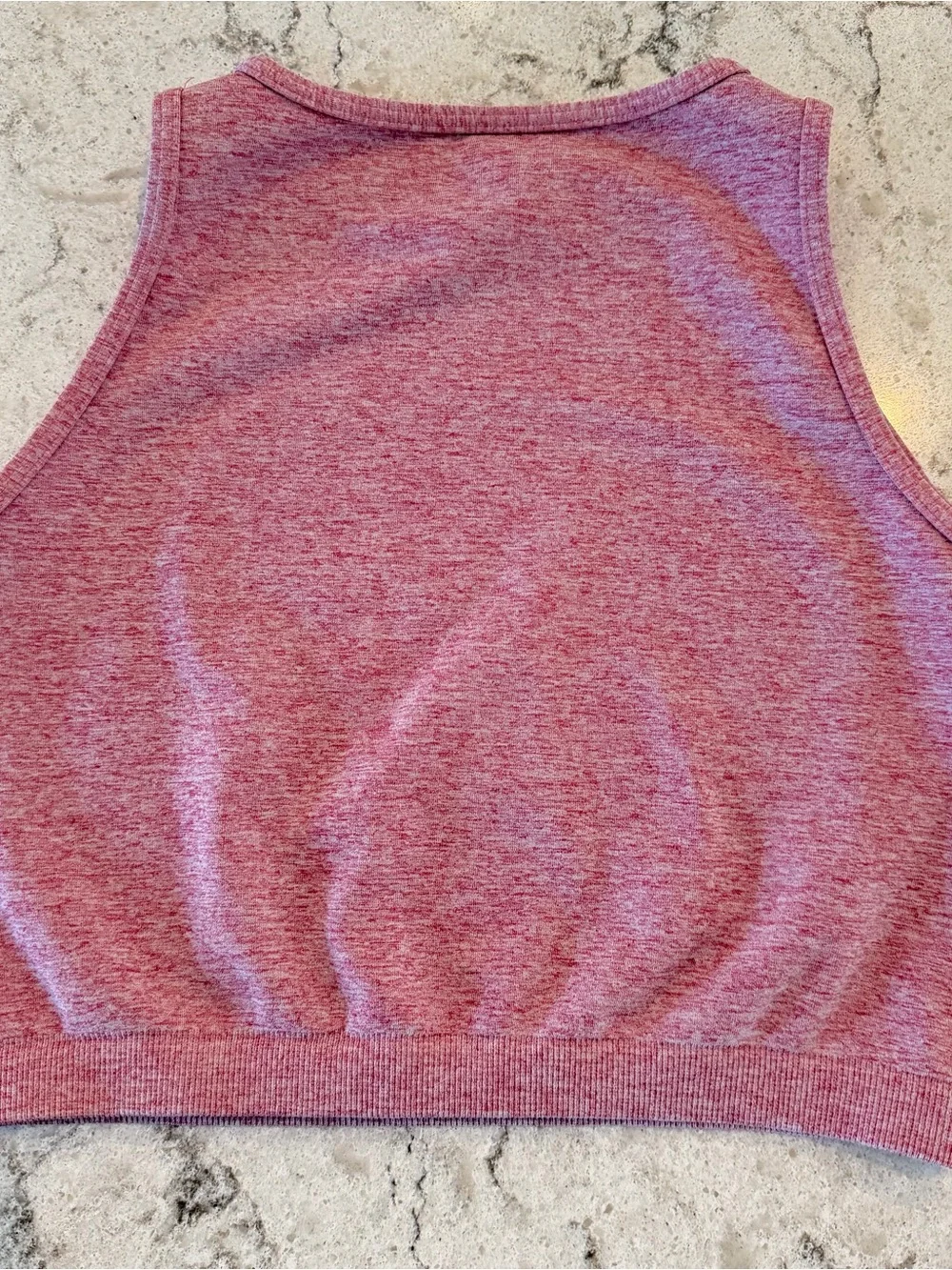 Intimately Free People Pink Cropped Tank Top Bralette Ribbed Hem XS/S